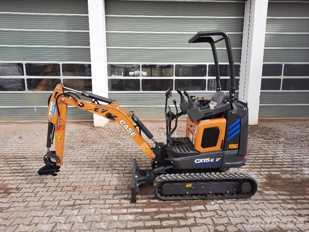 CASE CX 15 EV Mini ekskavatörler, 7 tona dek