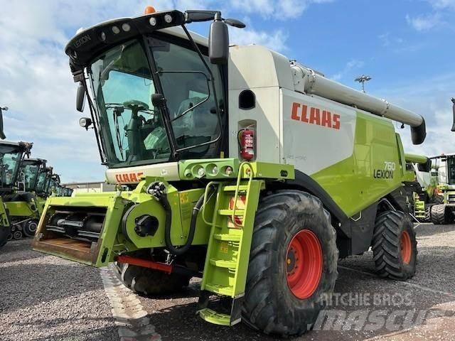 CLAAS LEXION 760 Biçerdöverler