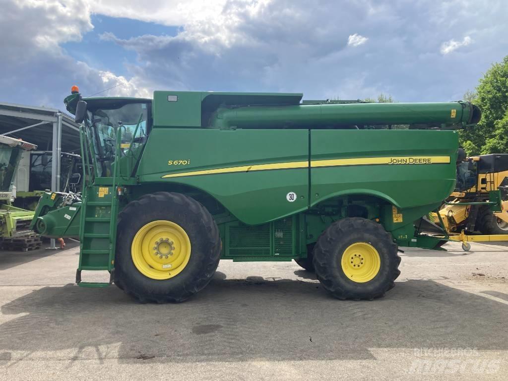 John Deere S 670 i Biçerdöverler