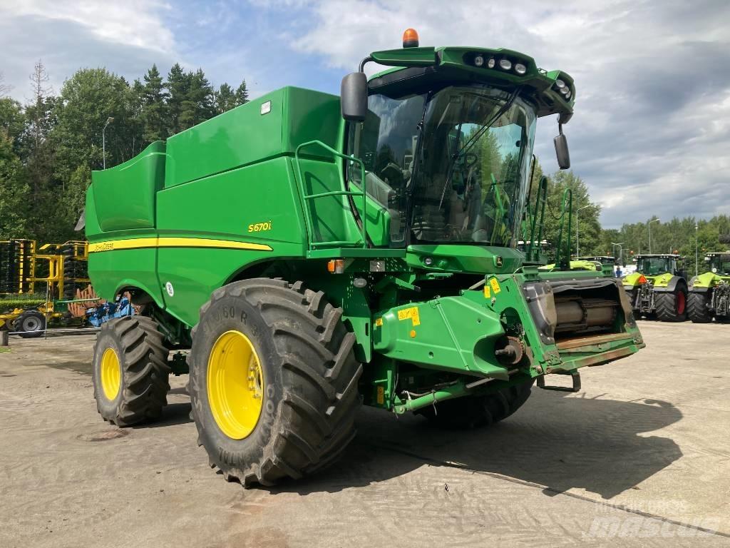 John Deere S 670 i Biçerdöverler