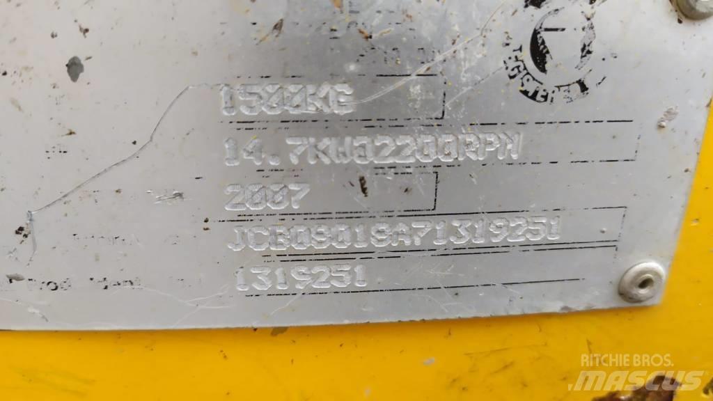 JCB 8018 Mini ekskavatörler, 7 tona dek