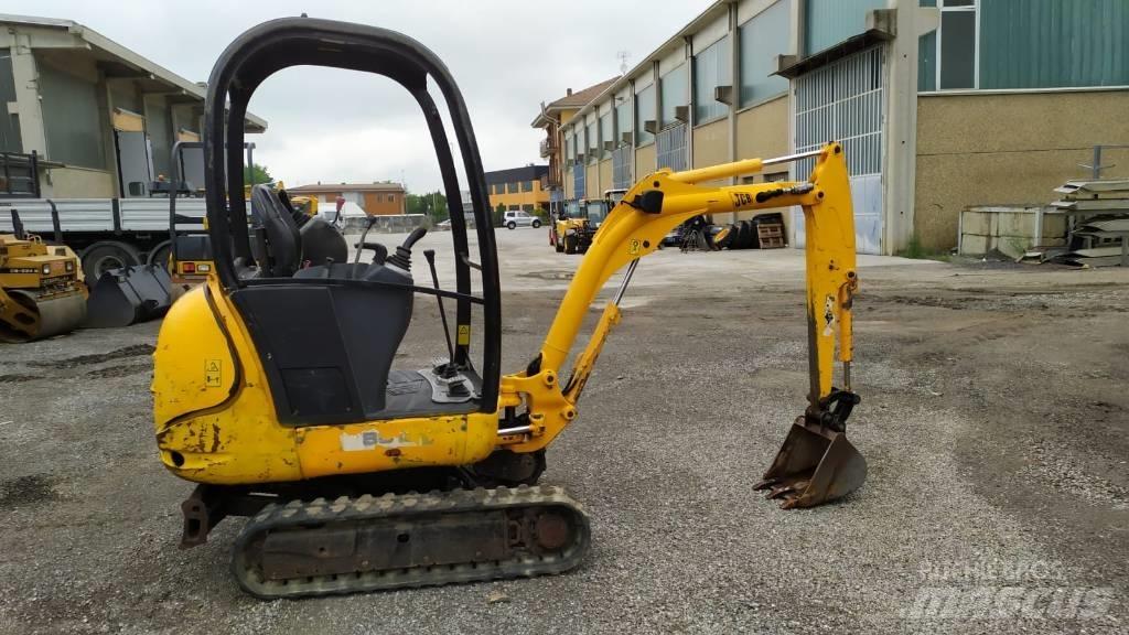JCB 8018 Mini ekskavatörler, 7 tona dek
