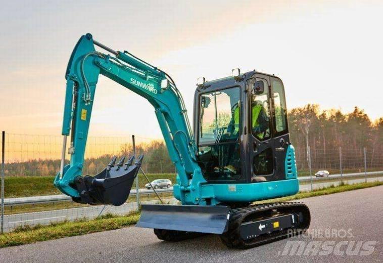 Sunward SWE25F Mini ekskavatörler, 7 tona dek
