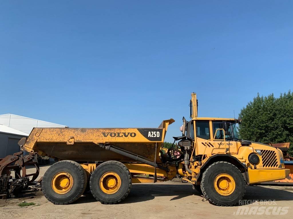 Volvo A 25 D Belden kirma kaya kamyonu