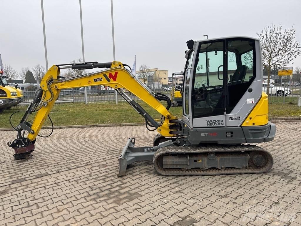 Wacker Neuson ET42 Paletli ekskavatörler