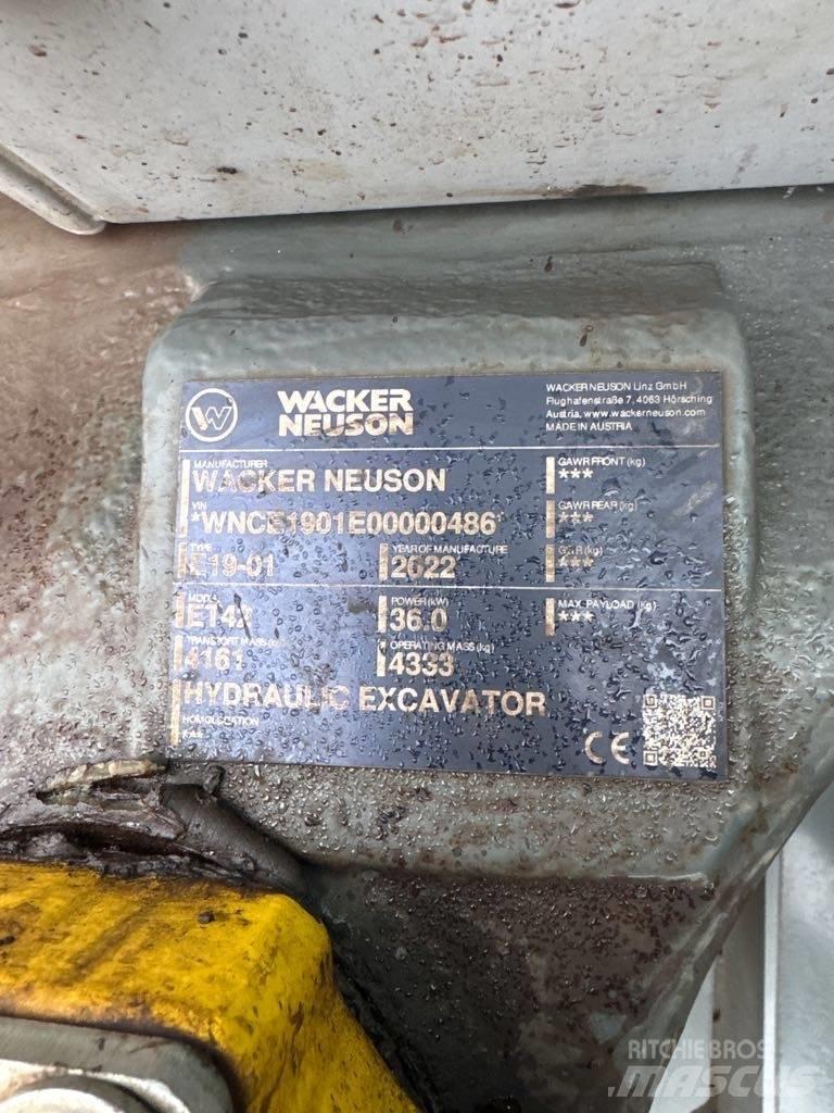 Wacker Neuson ET42 Paletli ekskavatörler