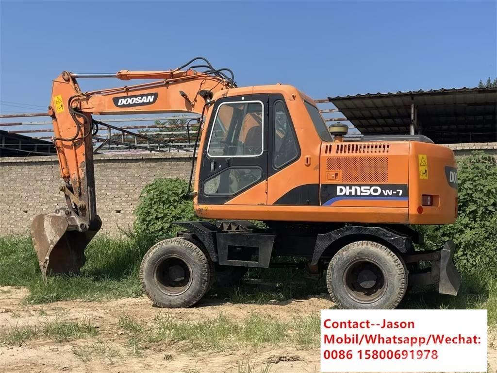 Doosan DH 150 W-7 Lastik tekerli ekskavatörler