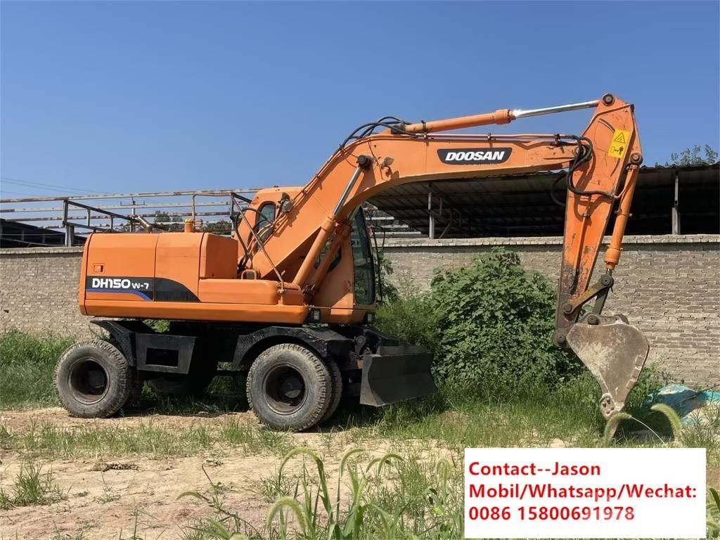 Doosan DH 150 W-7 Lastik tekerli ekskavatörler
