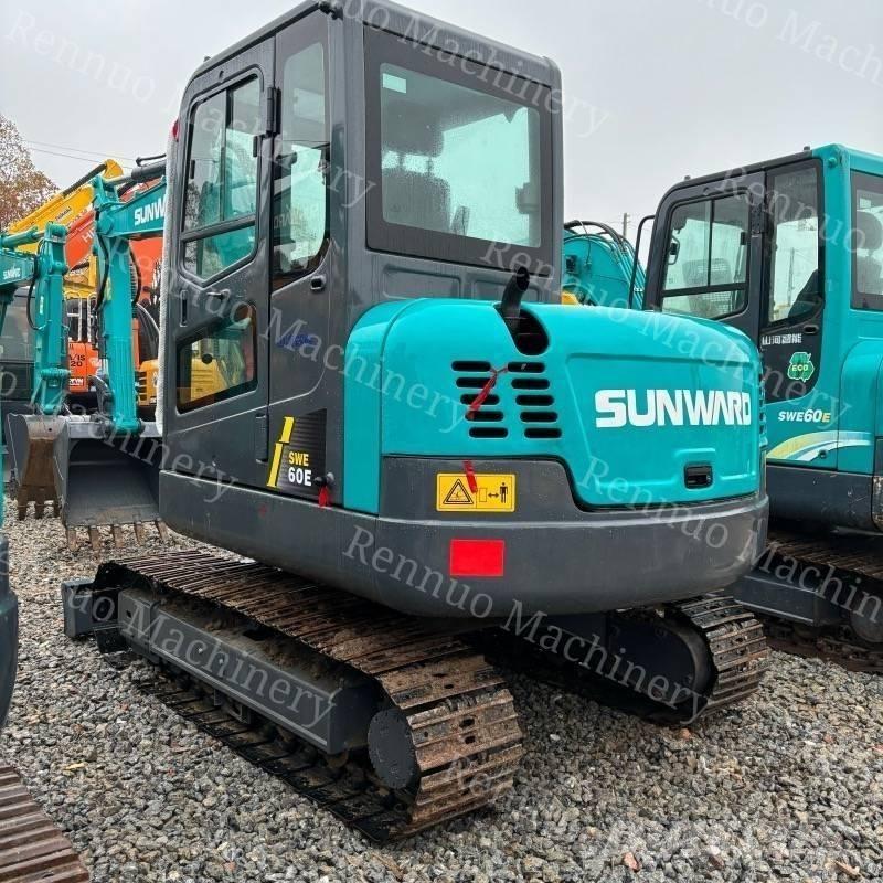 Sunward SWE60 Mini ekskavatörler, 7 tona dek