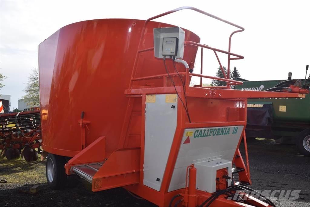 Omas California 18 Mikser besleyiciler