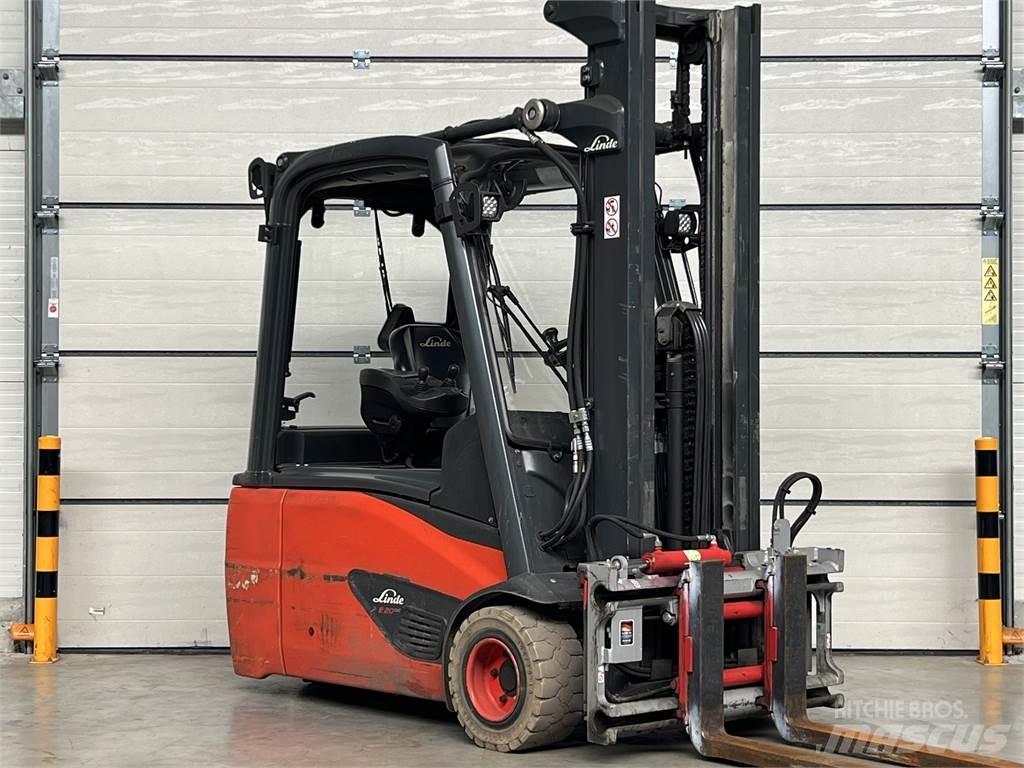 Linde E20L-02 Elektrikli forkliftler