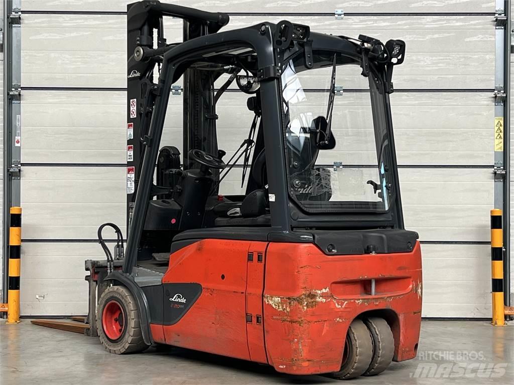 Linde E20L-02 Elektrikli forkliftler