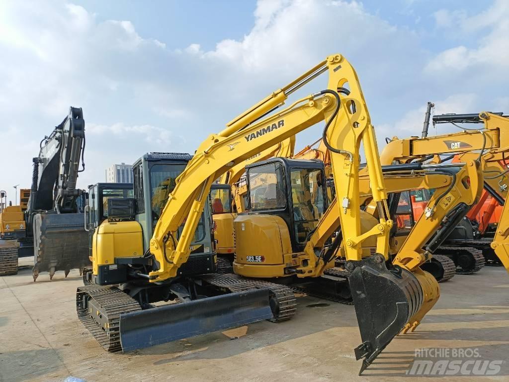 Yanmar Vio 55 Mini ekskavatörler, 7 tona dek
