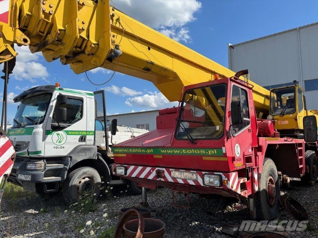 Krupp 4070 Arazi Tipi Vinçler (RT)