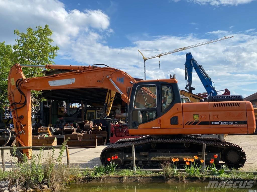 Doosan DX 255 NLC Paletli ekskavatörler