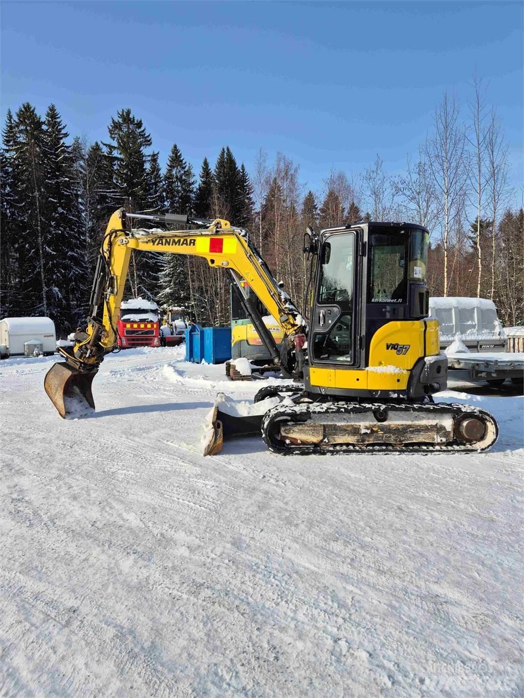 Yanmar VIO 57 Mini ekskavatörler, 7 tona dek