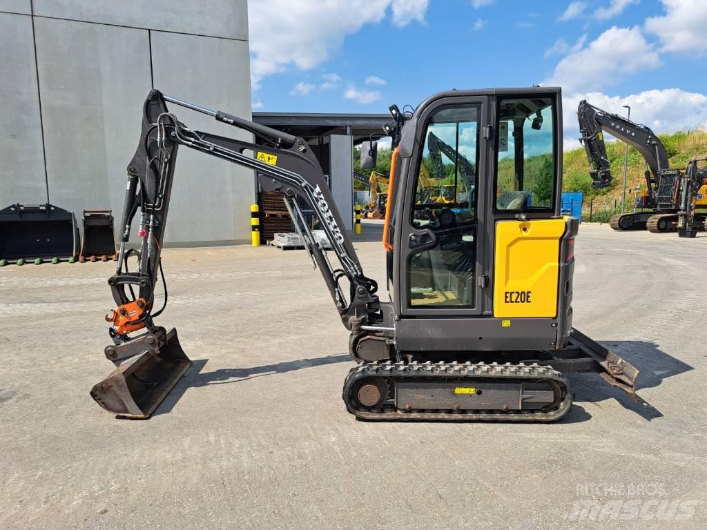 Volvo EC 20 E Mini ekskavatörler, 7 tona dek