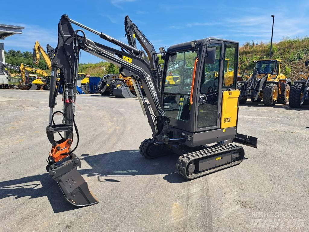 Volvo EC 20 E Mini ekskavatörler, 7 tona dek