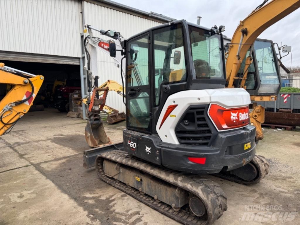 Bobcat E60 *FR006 Mini ekskavatörler, 7 tona dek