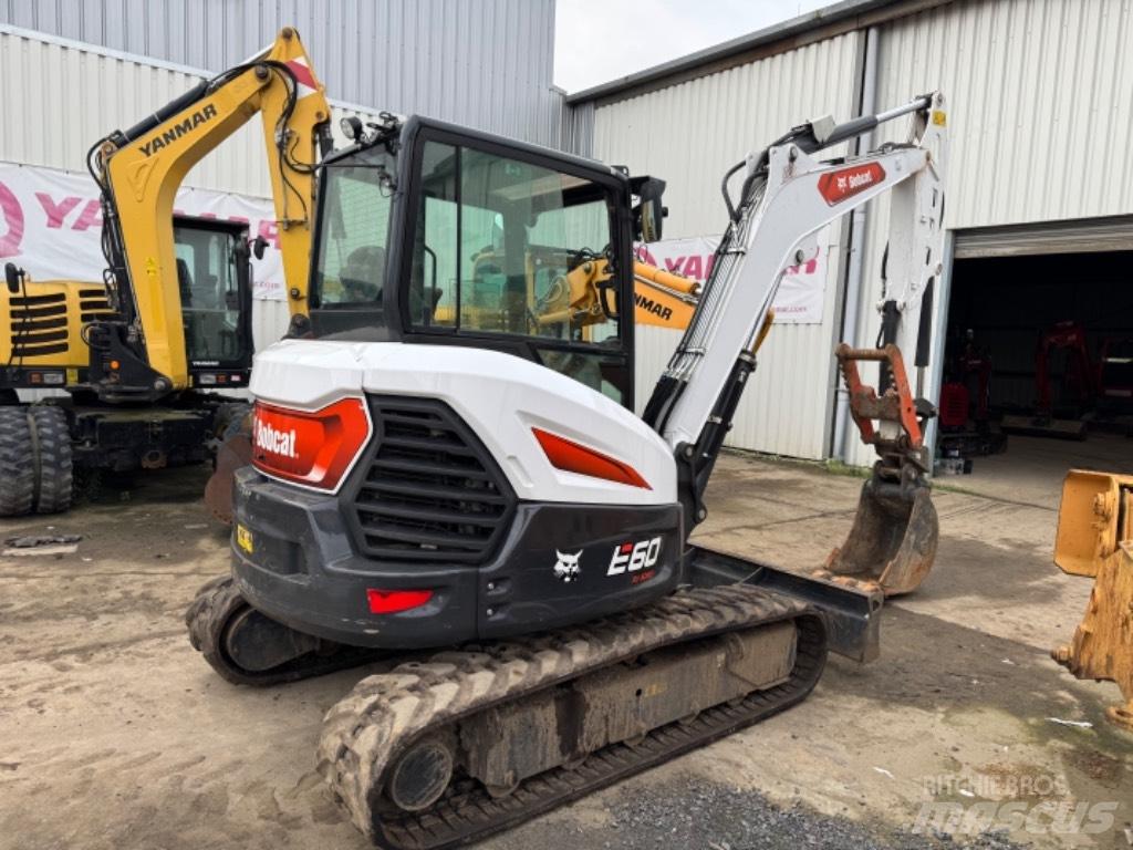 Bobcat E60 *FR006 Mini ekskavatörler, 7 tona dek