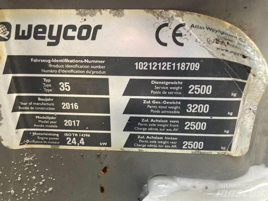 Weycor AR35 Mini yükleyiciler