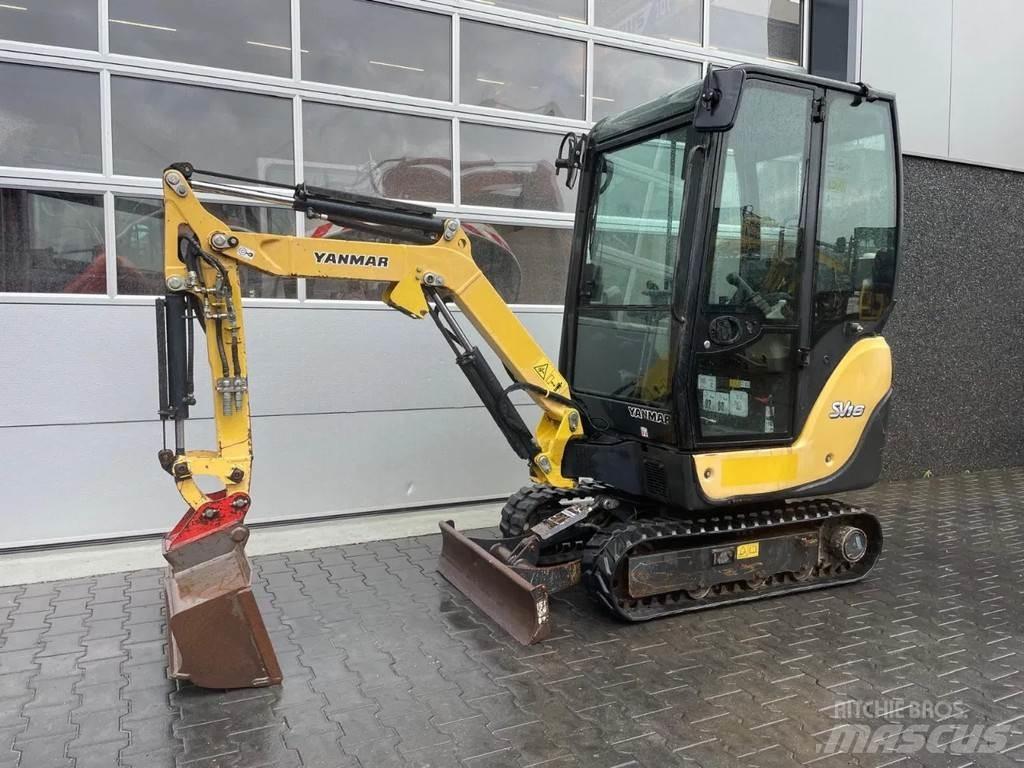 Yanmar SV16 Mini ekskavatörler, 7 tona dek
