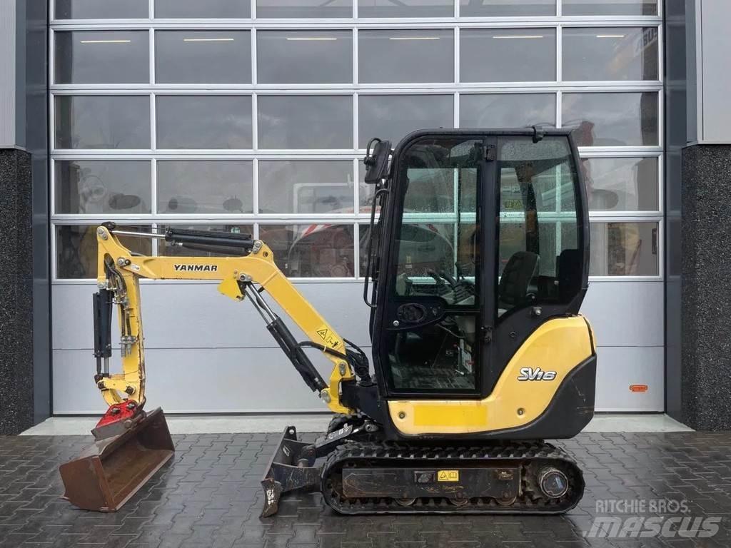 Yanmar SV16 Mini ekskavatörler, 7 tona dek