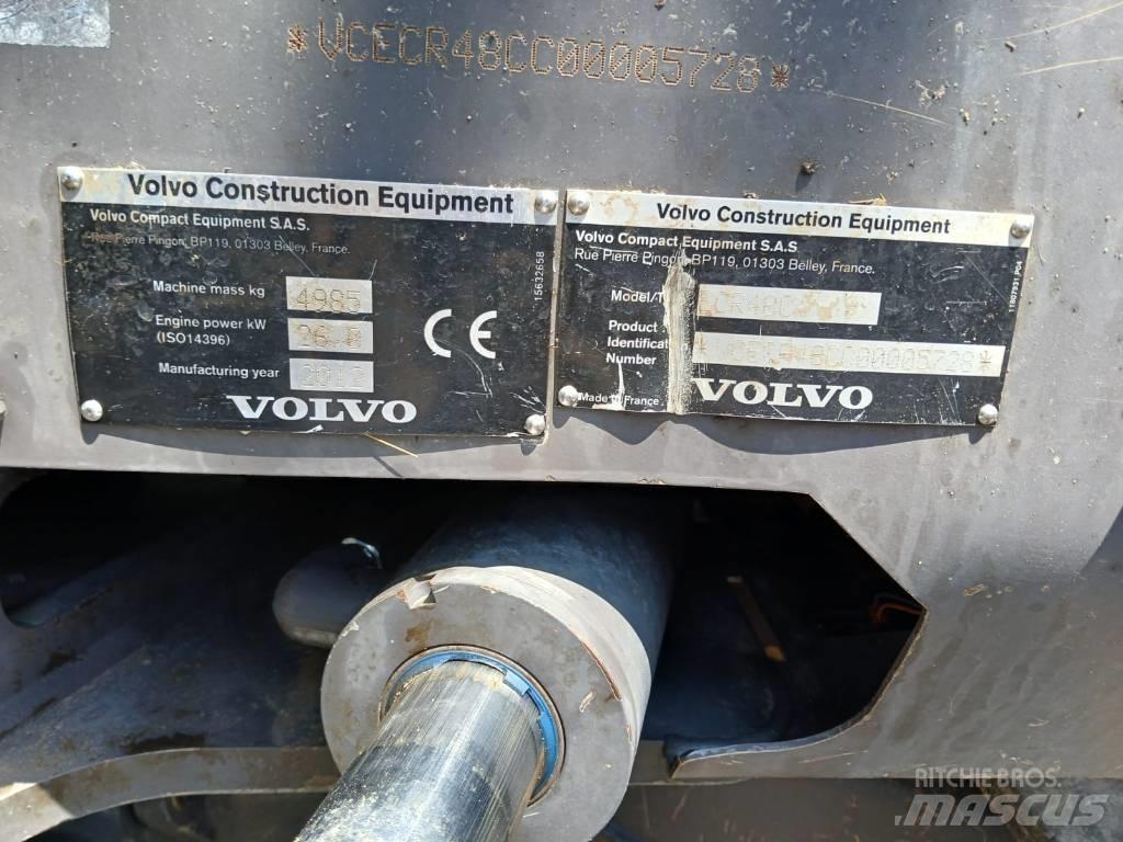 Volvo ECR 48 C Mini ekskavatörler, 7 tona dek