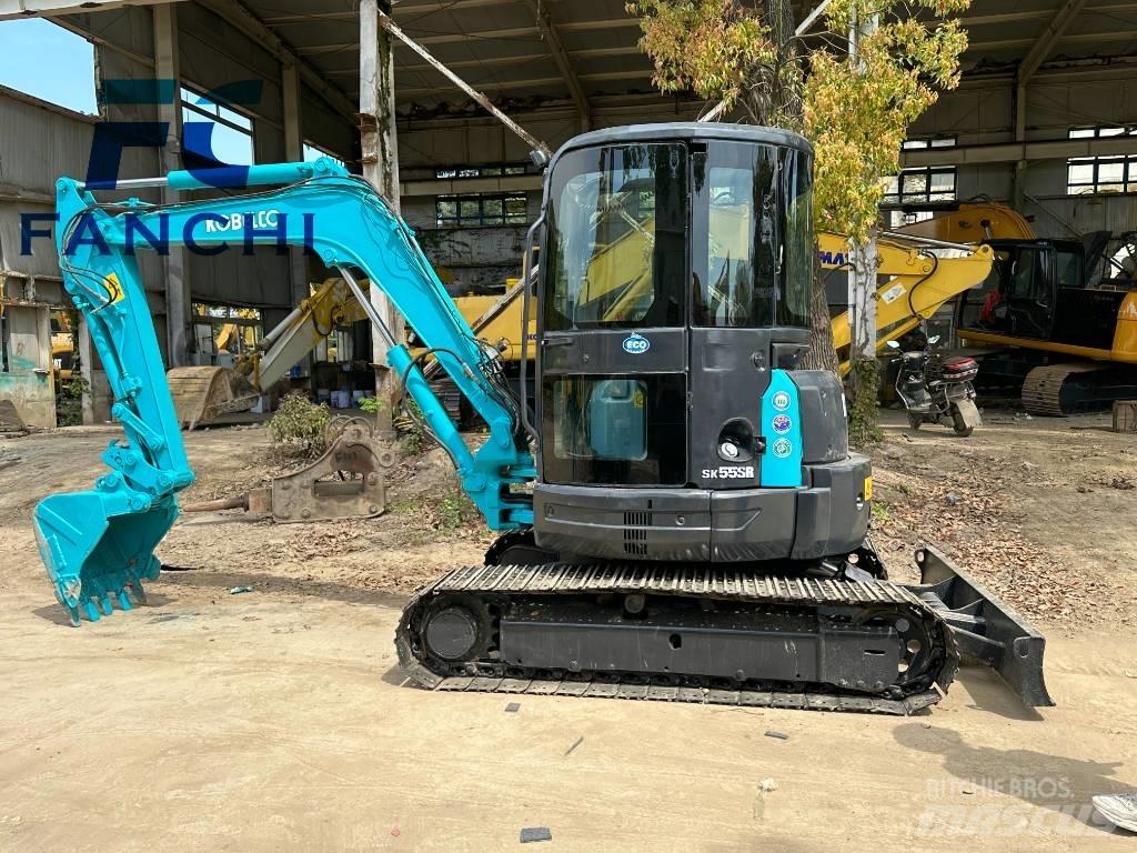Kobelco SK 55 SR Mini ekskavatörler, 7 tona dek