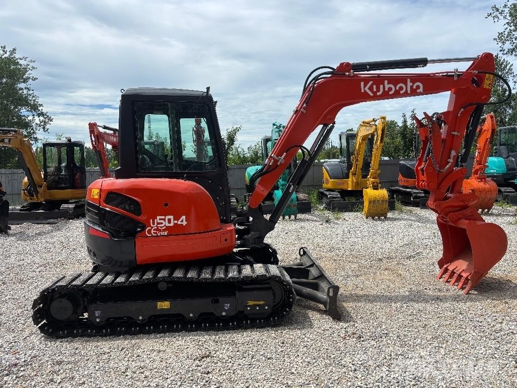 Kubota U 50-5 Mini ekskavatörler, 7 tona dek