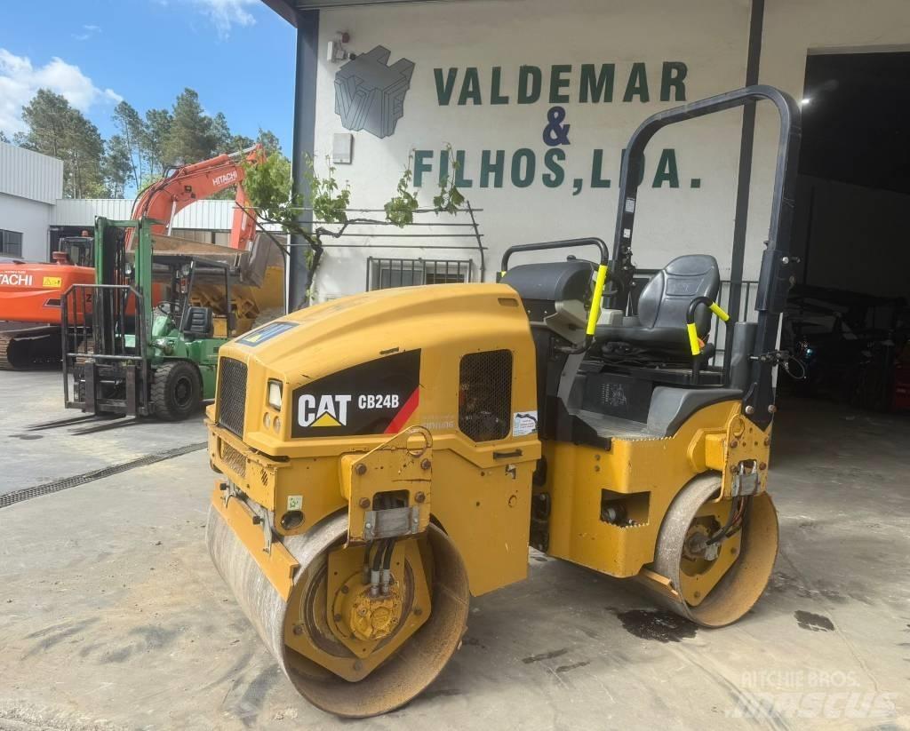 CAT CB 24 B, CB24 Çift tamburlu silindirler