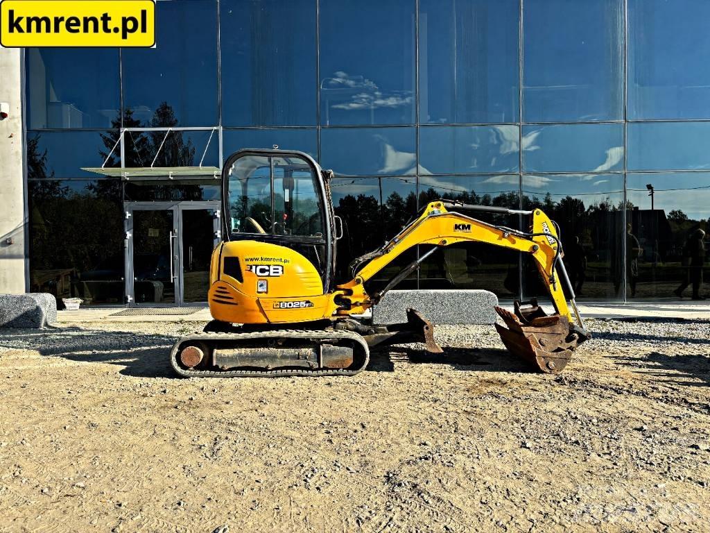 JCB 8025 Mini ekskavatörler, 7 tona dek