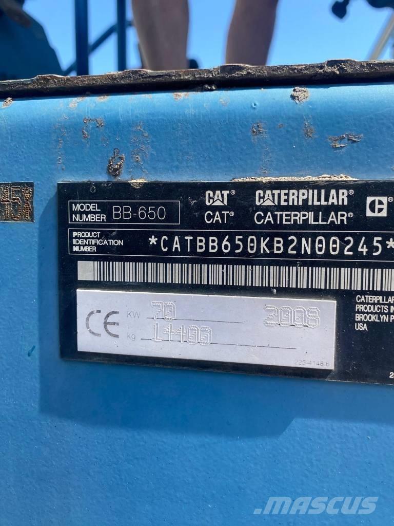 CAT BB 650 Asfalt sericiler