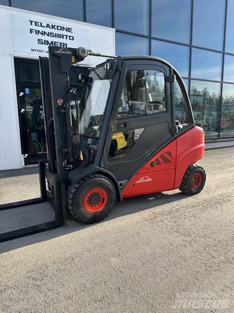Linde H35D Dizel forkliftler