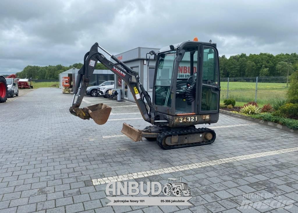 Volvo EC18D Mini ekskavatörler, 7 tona dek