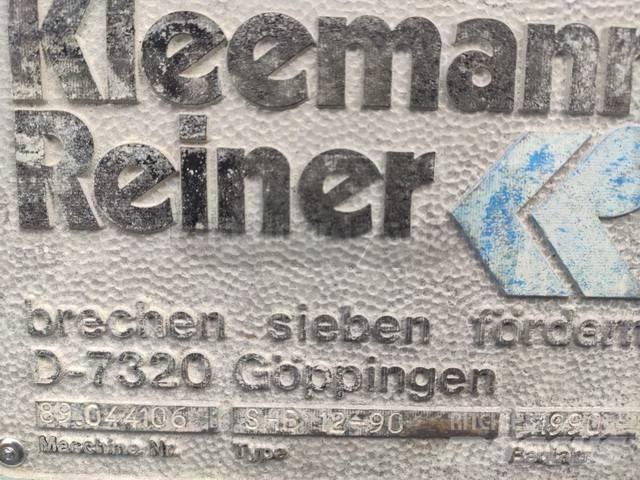 Kleemann SHB 12-90 Ögütücüler