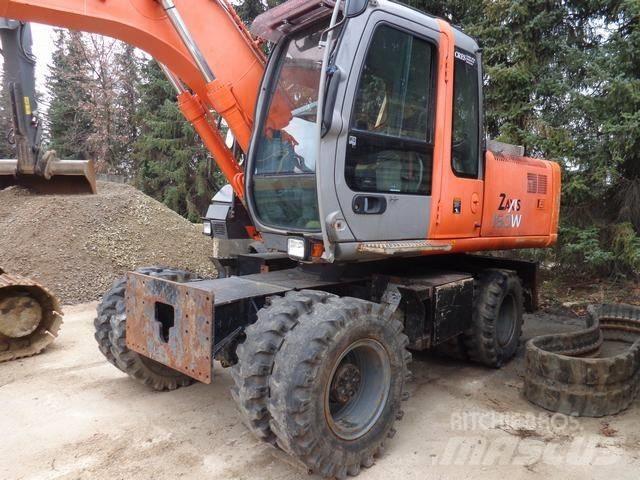 Hitachi ZX 160 W Lastik tekerli ekskavatörler