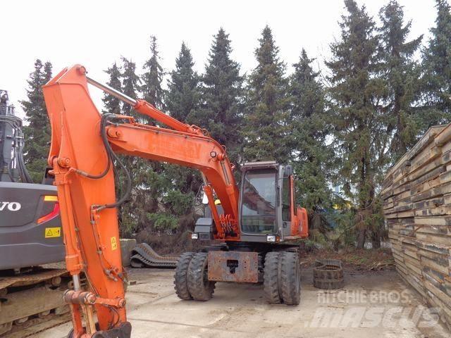 Hitachi ZX 160 W Lastik tekerli ekskavatörler