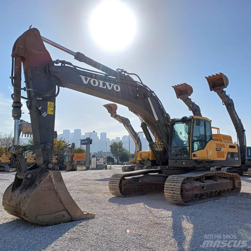 Volvo EC 380 D L Paletli ekskavatörler