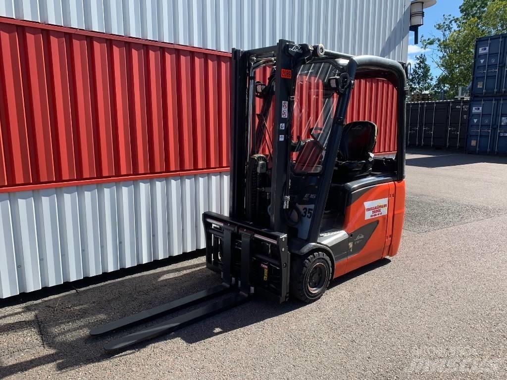 Linde E16H Elektrikli forkliftler