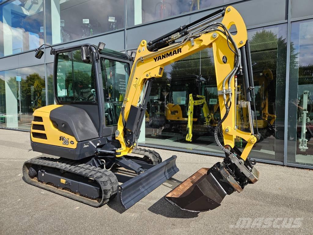 Yanmar SV 26 Mini ekskavatörler, 7 tona dek