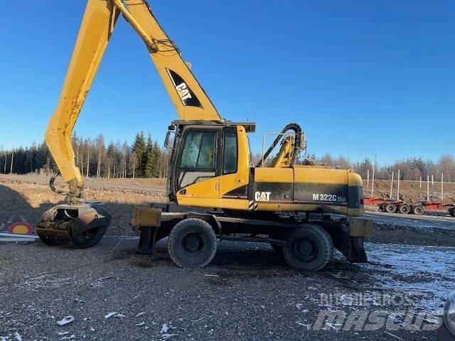 CAT M 322 C MH Lastik tekerli ekskavatörler