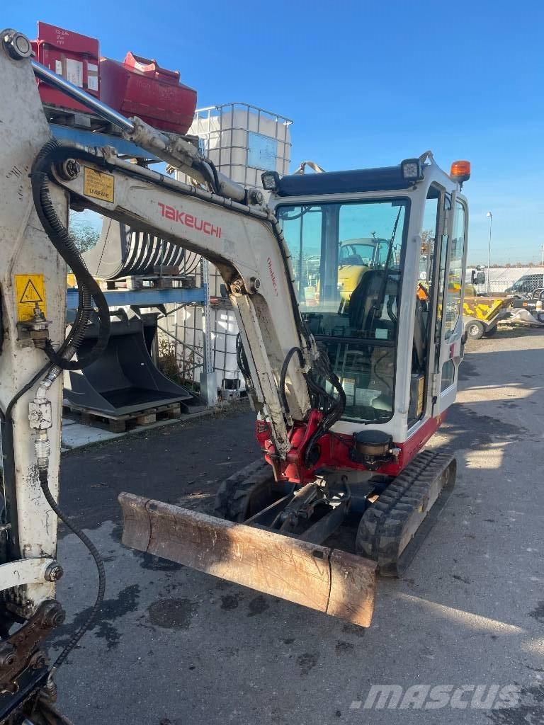 Takeuchi TB 219 Mini ekskavatörler, 7 tona dek