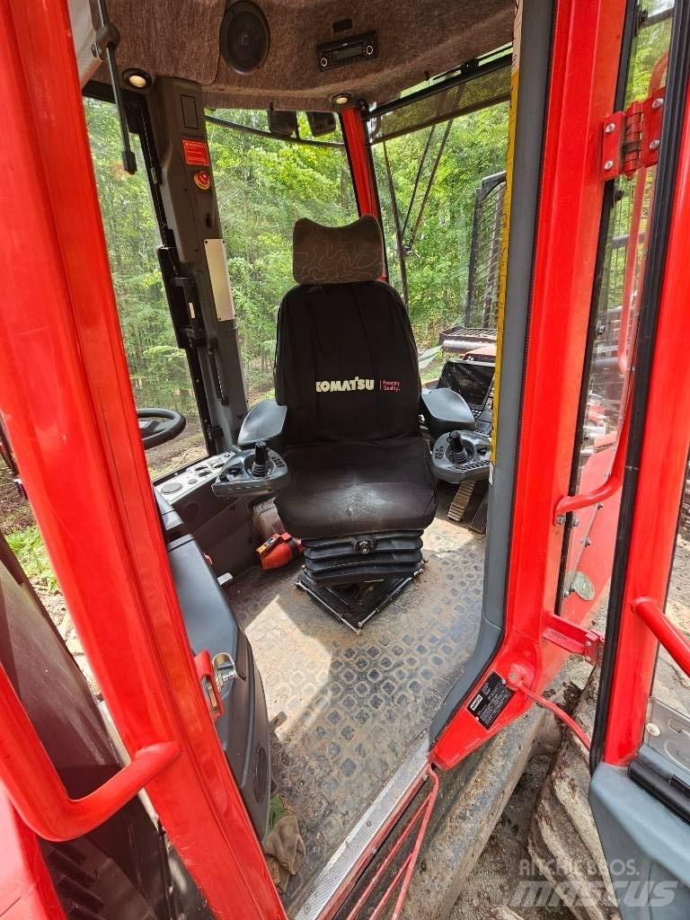 Komatsu 875 Tomruk yükleyici traktörler
