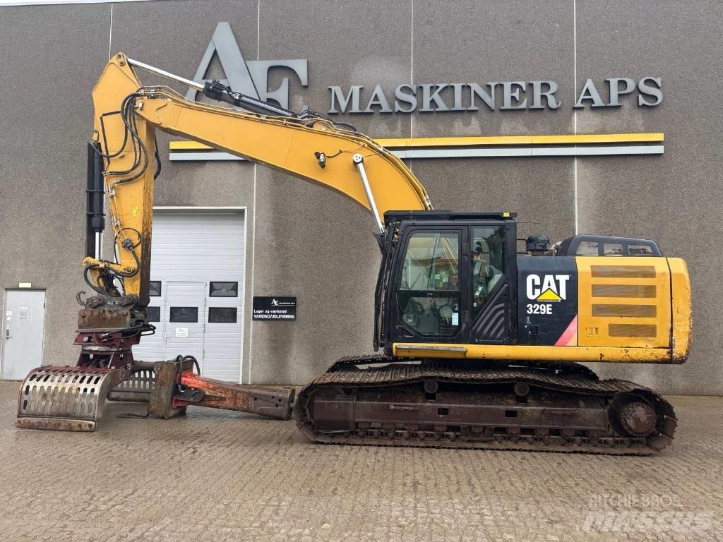 CAT 329E Paletli ekskavatörler