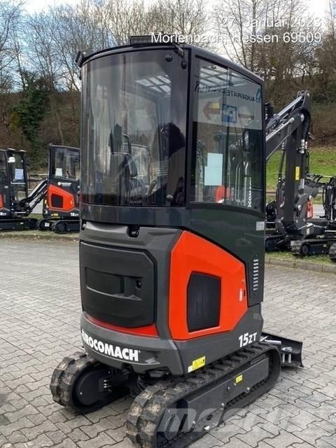 Eurocomach 15ZT Mini ekskavatörler, 7 tona dek