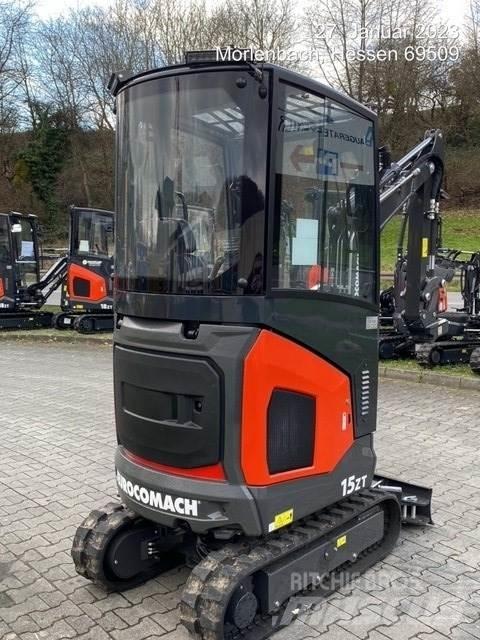Eurocomach 15ZT Mini ekskavatörler, 7 tona dek