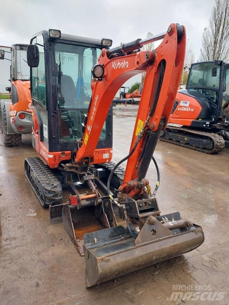 Kubota KX 019-4 Mini ekskavatörler, 7 tona dek