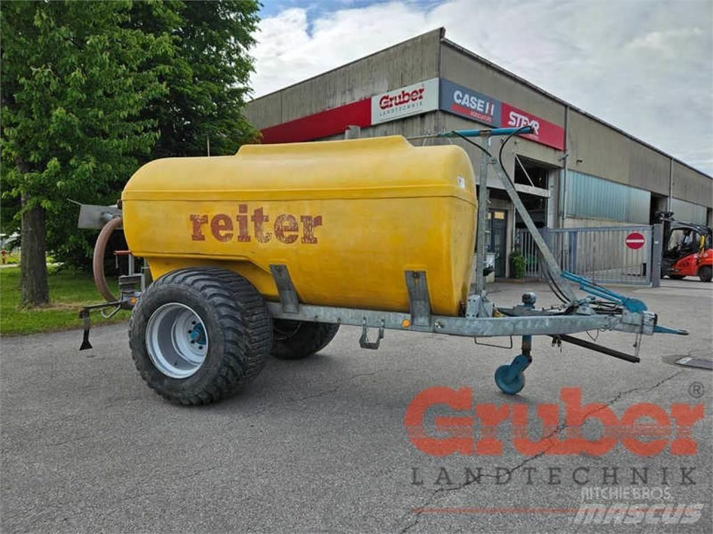 Reiter 8.000 l Sivi gübre ve ilaç tankerleri