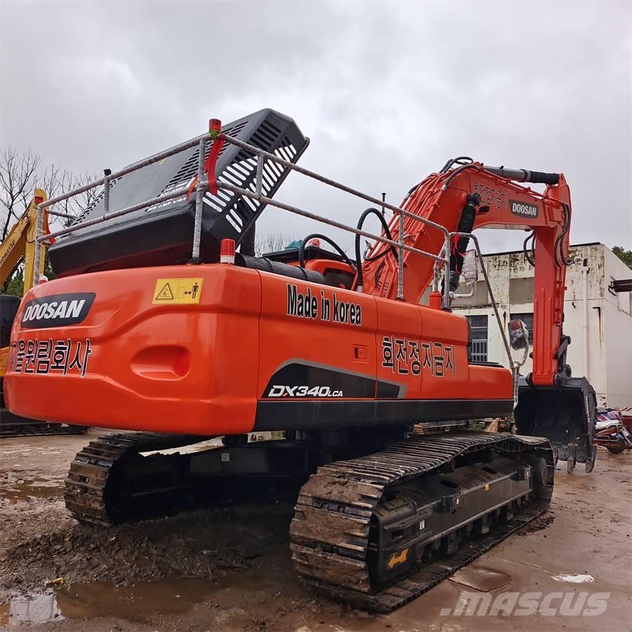 Doosan DX 340 LC Paletli ekskavatörler